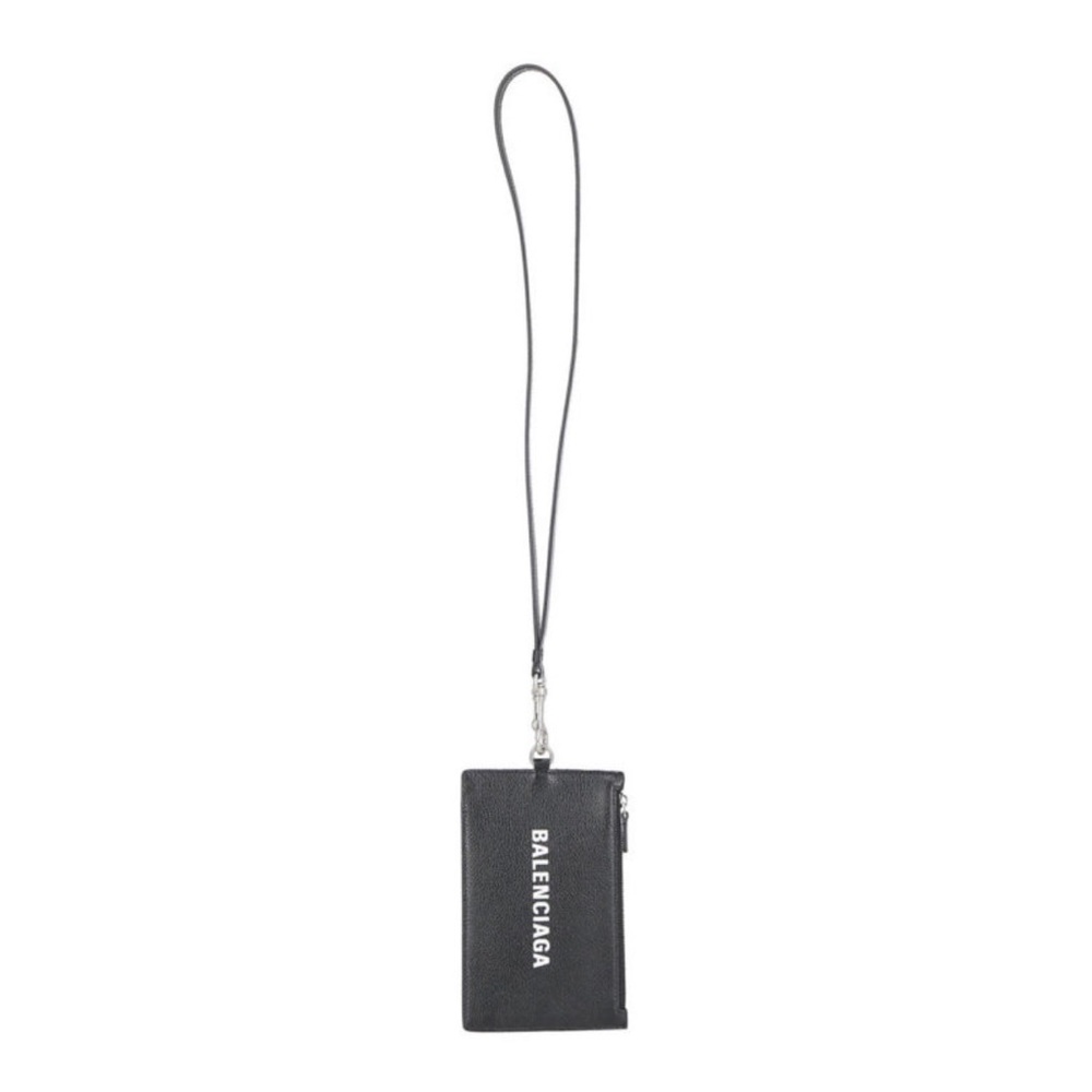 Balenciaga lanyard card holder